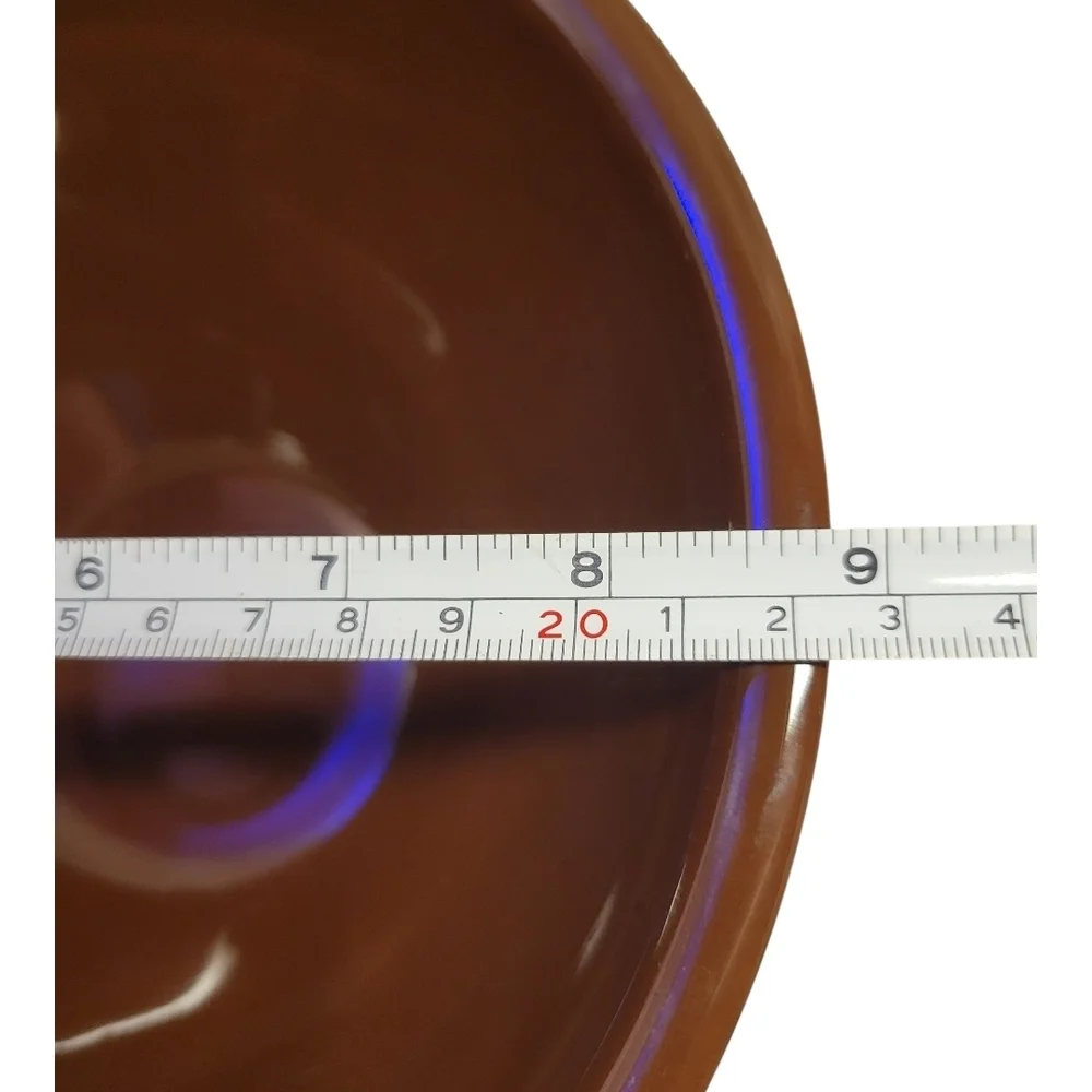 Fiesta Small Baking Bowl in Chocolate – Post 86 – Retired Color – USA – Rare